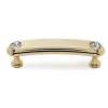 Crystal C211-3-GLD Pull Traditional in Gold