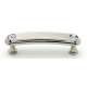 Crystal C211-3-PN Pull Traditional in Polished Nickel