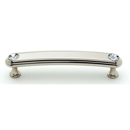 Crystal C211-4-PN Pull Traditional in Polished Nickel