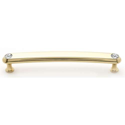 Crystal C211-6-PB Pull Traditional in Polished Brass
