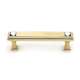 Crystal C213-35-PB Pull Traditional in Polished Brass