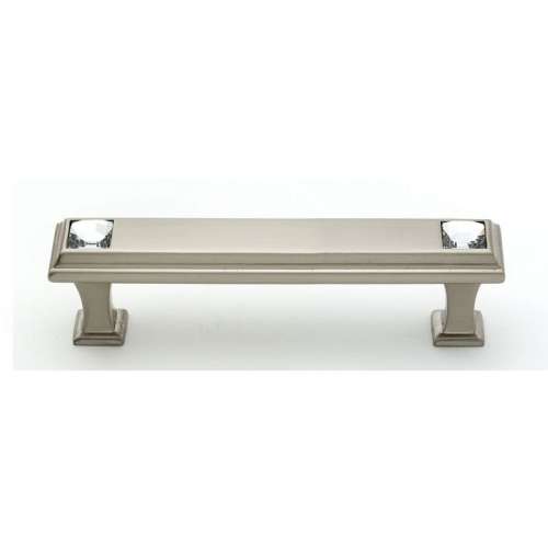 Crystal C213-35-SN Pull Traditional in Satin Nickel