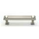 Crystal C213-35-SN Pull Traditional in Satin Nickel
