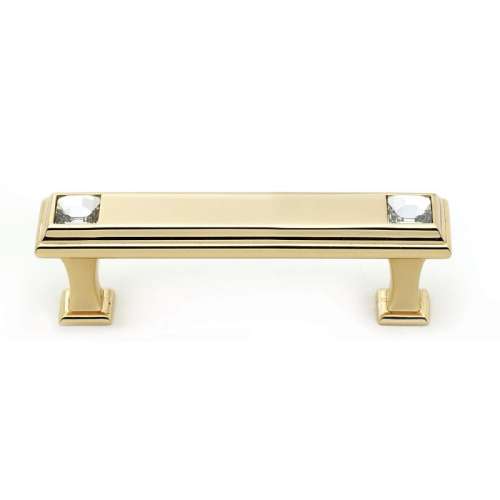 Crystal C213-3-GLD Pull Traditional in Gold