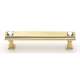 Crystal C213-4-PB Pull Traditional in Polished Brass
