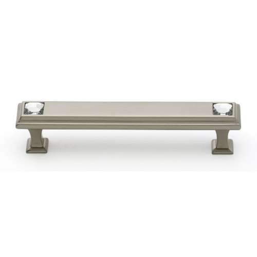 Crystal C213-4-SN Pull Traditional in Satin Nickel