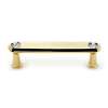 Crystal C214-35-GLD Pull Traditional in Gold