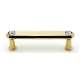 Crystal C214-35-PB Pull Traditional in Polished Brass