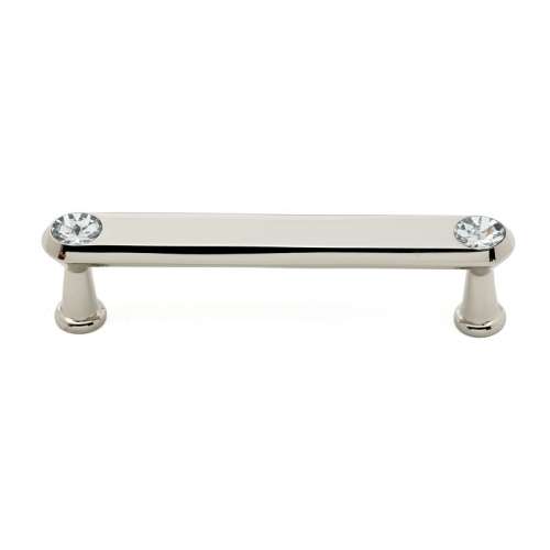 Crystal C214-35-PN Pull Traditional in Polished Nickel