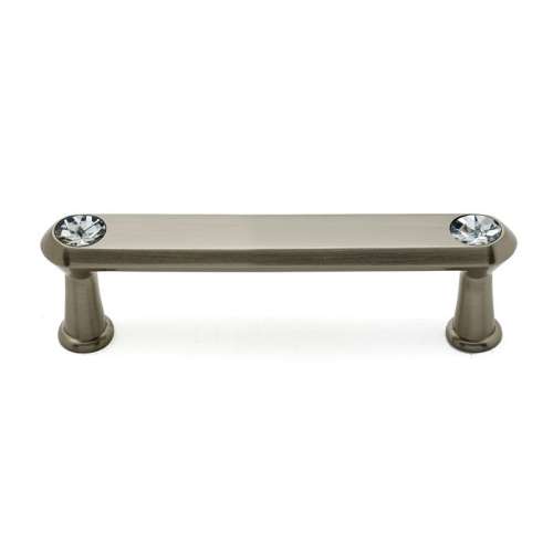 Crystal C214-35-SN Pull Traditional in Satin Nickel