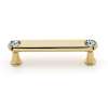 Crystal C214-3-GLD Pull Traditional in Gold