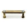 Crystal C214-3-PA Pull Traditional in Polished Antique