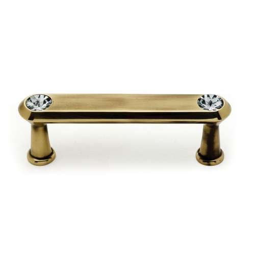 Crystal C214-3-PA Pull Traditional in Polished Antique