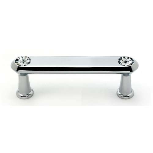 Crystal C214-3-PC Pull Traditional in Polished Chrome