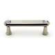 Crystal C214-3-PN Pull Traditional in Polished Nickel