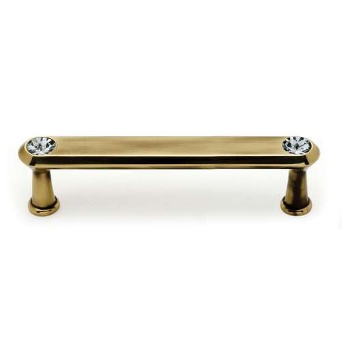 Crystal C214-4-PA Pull Traditional in Polished Antique