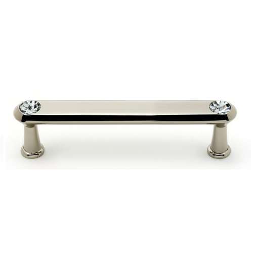 Crystal C214-4-PN Pull Traditional in Polished Nickel