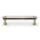 Crystal C214-4-PN Pull Traditional in Polished Nickel