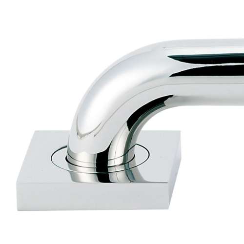 Grab Bar Brackets Modern 2-3/4-in in Polished Chrome
