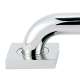 Grab Bar Brackets Modern 2-3/4-in in Polished Chrome