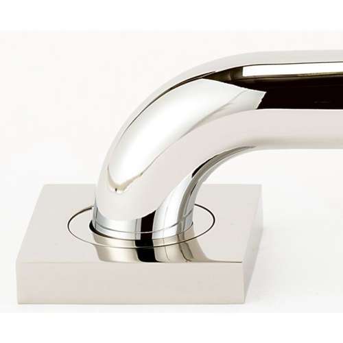 Grab Bar Brackets Modern 2-3/4-in in Polished Nickel