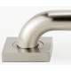Grab Bar Brackets Modern 2-3/4-in in Satin Nickel