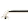 Grab Bar Brackets Traditional 3-in in Polished Nickel