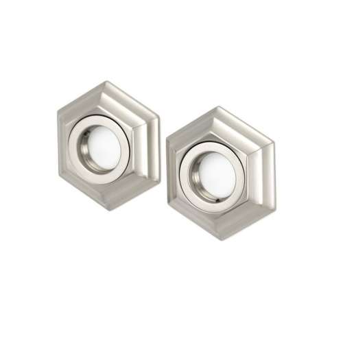 Nicole A7724-SN Grab Bar Brackets Traditional 3-in in Satin Nickel