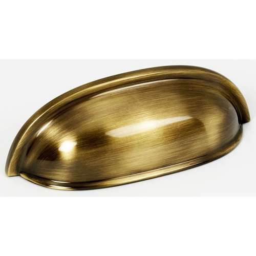 A1262-AE Cup Pull Modern in Antique English