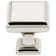 Manhattan A310-1-PN Knob Modern 1-in in Polished Nickel