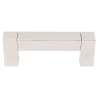 Block A420-3-PN Modern Pull in Polished Nickel