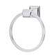Modern Towel Ring 6-1/8-in in Polished Chrome