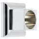 Modern Shower Rod Brackets 2-3/8-in in Polished Chrome