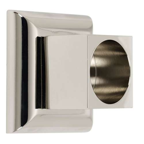 Modern Shower Rod Brackets 2-3/8-in in Polished Nickel