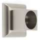 Modern Shower Rod Brackets 2-3/8-in in Satin Nickel