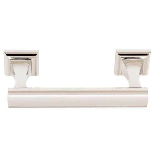 Modern Tissue Holder 8-1/4-in in Polished Nickel