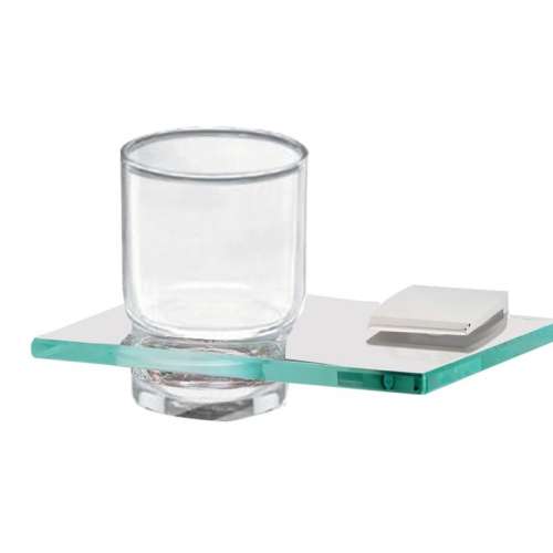 Manhattan A7470-PC Modern Tumbler Holder 6-3/4-in in Polished Chrome