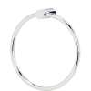 Spa 1 A7040-PC Modern Towel Ring 6-in in Polished Chrome