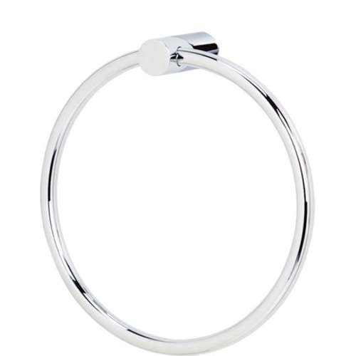 Spa 1 A7040-PC Modern Towel Ring 6-in in Polished Chrome