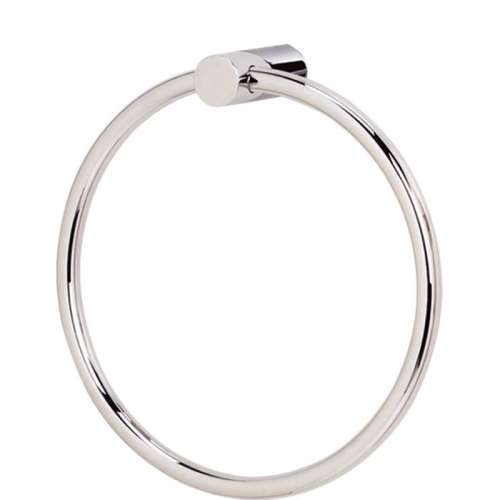 Spa 1 A7040-PN Modern Towel Ring 6-in in Polished Nickel