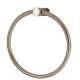Spa 1 A7040-SN Modern Towel Ring 6-in in Satin Nickel