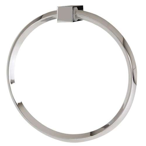 Spa 2 A7140-PC Modern Towel Ring 6-in in Polished Chrome