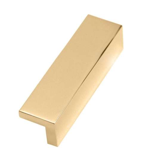 A960-3-PB Tab Pull Modern in Polished Brass