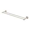 Contemporary I A8325-24-SN Double Towel Bar Modern in Satin Nickel