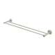 Contemporary I A8325-24-SN Double Towel Bar Modern in Satin Nickel