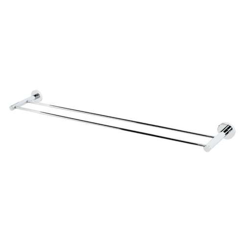 Contemporary I A8325-30-PC Double Towel Bar Modern in Polished Chrome