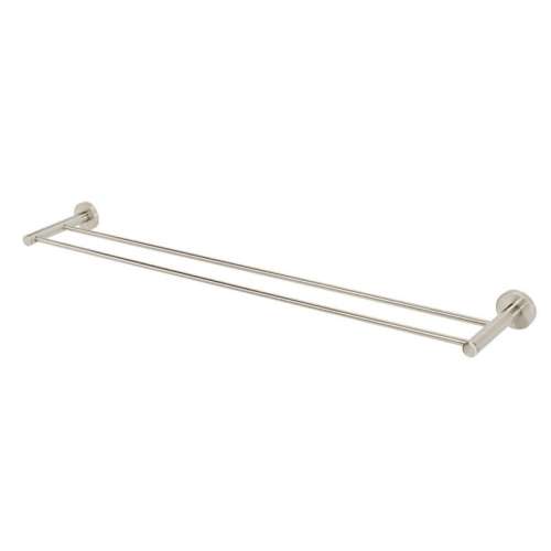 Contemporary I A8325-30-SN Double Towel Bar Modern in Satin Nickel