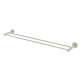 Contemporary I A8325-30-SN Double Towel Bar Modern in Satin Nickel