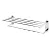 Contemporary I A8326-24-PC Modern Towel Rack in Polished Chrome