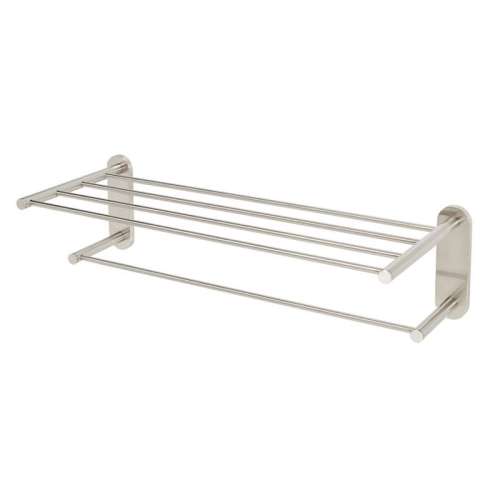 Contemporary I A8326-24-SN Modern Towel Rack in Satin Nickel
